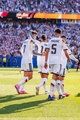 2026 FIFA World Cup, Round of 32, Germany vs. Paraguay, June 29, 2026, Boston Stadium Goal to make it 1–1 by Kai Havertz (Germany), Aleksandar Pavlovic (Germany), Leroy Sané (Germany), Jonathan Tah (Germany), Joshua Kimmich (Germany) Copyright: xBahhoxKarax