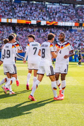 2026 FIFA World Cup, Round of 32, Germany vs. Paraguay, June 29, 2026, Boston Stadium Goal to make it 1–1 by Kai Havertz (Germany), Aleksandar Pavlovic (Germany), Leroy Sané (Germany), Jonathan Tah (Germany), Joshua Kimmich (Germany) Copyright: xBahhoxKarax