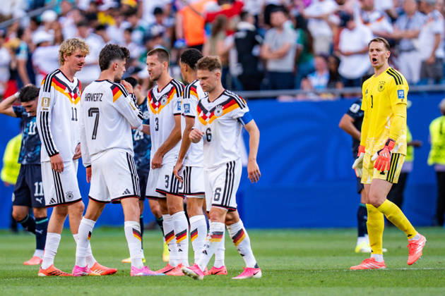2026 FIFA World Cup, Round of 32, Germany vs. Paraguay, June 29, 2026, Boston Stadium Antonio Rüdiger (Germany) Nick Woltemade (Germany) Kai Havertz (Germany) Waldemar Anton (Germany) Joshua Kimmich (Germany) Manuel Neuer (Germany) Copyright: xBahhoxKarax