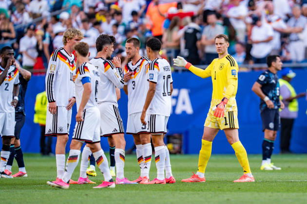 2026 FIFA World Cup, Round of 32, Germany vs. Paraguay, June 29, 2026, Boston Stadium Antonio Rüdiger (Germany) Nick Woltemade (Germany) Kai Havertz (Germany) Waldemar Anton (Germany) Joshua Kimmich (Germany) Manuel Neuer (Germany) Copyright: xBahhoxKarax