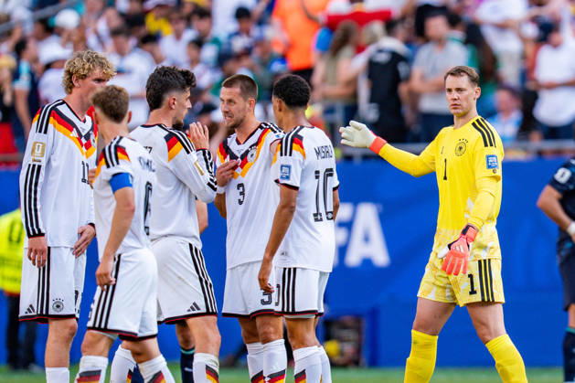 2026 FIFA World Cup, Round of 32, Germany vs. Paraguay, June 29, 2026, Boston Stadium Antonio Rüdiger (Germany) Nick Woltemade (Germany) Kai Havertz (Germany) Waldemar Anton (Germany) Joshua Kimmich (Germany) Manuel Neuer (Germany) Copyright: xBahhoxKarax