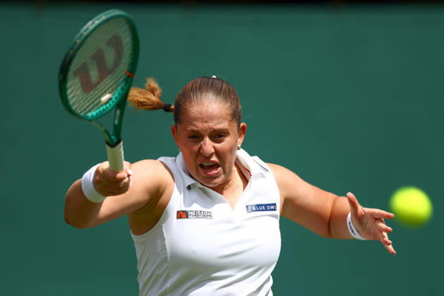 Jelena Ostapenko during her second round match Wimbledon Tennis Championships, Day 3, The All England Lawn Tennis and Croquet Club, London, UK - 01 Jul 2026London The All England Lawn Tennis and United Kingdom  Copyright: xJamesxMarsh Shutterstockx 16970329r