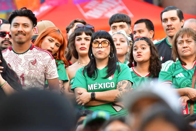 Mexico defeated Ecuador 2–0, marking their first victory in a decisive match in 40 years Fans of the Mexican national team, Nationalteam gathered to support the team and celebrate the World Cup victory over Ecuador. Los Angeles California United States Copyright: AlbertoxSibaja