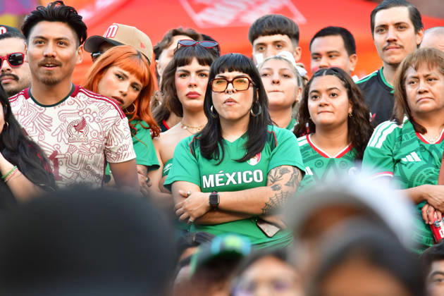 Mexico defeated Ecuador 2–0, marking their first victory in a decisive match in 40 years Fans of the Mexican national team, Nationalteam gathered to support the team and celebrate the World Cup victory over Ecuador. Los Angeles California United States Copyright: AlbertoxSibaja