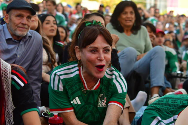 Mexico defeated Ecuador 2–0, marking their first victory in a decisive match in 40 years Fans of the Mexican national team, Nationalteam gathered to support the team and celebrate the World Cup victory over Ecuador. Los Angeles California United States Copyright: AlbertoxSibaja