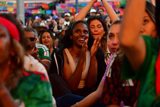 Mexico defeated Ecuador 2–0, marking their first victory in a decisive match in 40 years Fans of the Mexican national team, Nationalteam gathered to support the team and celebrate the World Cup victory over Ecuador. Los Angeles California United States Copyright: AlbertoxSibaja