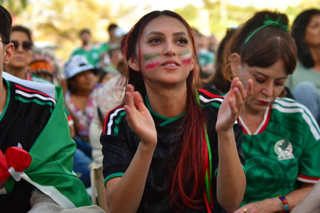 Mexico defeated Ecuador 2–0, marking their first victory in a decisive match in 40 years Fans of the Mexican national team, Nationalteam gathered to support the team and celebrate the World Cup victory over Ecuador. Los Angeles California United States Copyright: AlbertoxSibaja
