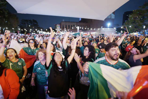 Mexico defeated Ecuador 2–0, marking their first victory in a decisive match in 40 years Fans of the Mexican national team, Nationalteam gathered to support the team and celebrate the World Cup victory over Ecuador. Los Angeles California United States Copyright: AlbertoxSibaja