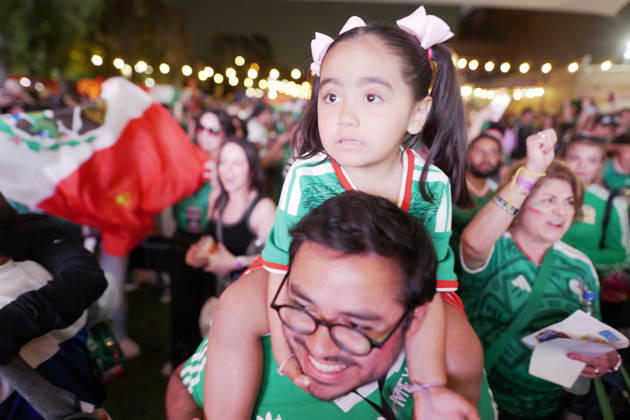 Mexico defeated Ecuador 2–0, marking their first victory in a decisive match in 40 years Fans of the Mexican national team, Nationalteam gathered to support the team and celebrate the World Cup victory over Ecuador. Los Angeles California United States Copyright: AlbertoxSibaja