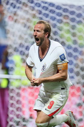England v Congo DR: Round Of 32 - FIFA World Cup, WM, Weltmeisterschaft, Fussball 2026 Harry Kane of England celebrates equalizing goal during the FIFA World Cup 2026 Round Of 32 match between England and Congo DR at Atlanta Stadium on July 1, 2026 in Atlanta, United States. Atlanta Atlanta Stadium GA United States Copyright: xAllstarxPicturexLibraryxLtdx