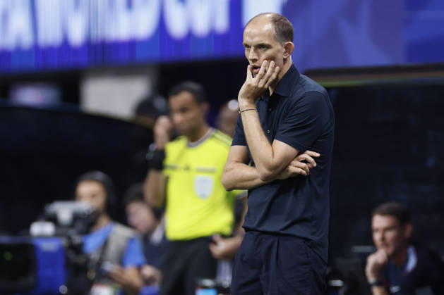 England v Congo DR: Round Of 32 - FIFA World Cup, WM, Weltmeisterschaft, Fussball 2026 Thomas Tuchel, Head coach of England on the side line during the FIFA World Cup 2026 Round Of 32 match between England and Congo DR at Atlanta Stadium on July 1, 2026 in Atlanta, United States. Atlanta Atlanta Stadium GA United States Copyright: xAllstarxPicturexLibraryxLtdx