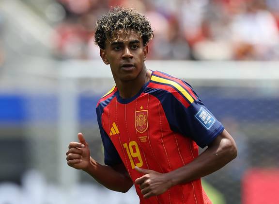 . - Spain v Austria, FIFA World Cup, WM, Weltmeisterschaft, Fussball 2026, Round Of 32, Los Angeles Stadium, Los Angeles, USA, 2nd July 2026. DC Photos Crystal Pix Lamine Yamal of Spain national team, Nationalteam - Spain v Austria, FIFA World Cup 2026, Round Of 32, Los Angeles Stadium, Los Angeles, USA, 2nd July 2026. DC Photos Crystal Pix Los Angeles Los Angeles Stadium United States Of America Copyright: xDCxPhotosx CP_Spain_Austria_020726_DC_18