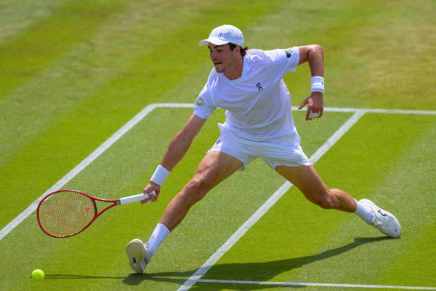 Sport Bilder des Tages Day Five: The Championships - Wimbledon 2026 LONDON, ENGLAND JULY 03 - Joao Fonseca of Brazil during Gentlemen s Single Third Round against Roman Safiullin of Russia at The Wimbledon Lawn Tennis Championship at Wimbledon on July 03, 2026 in London, England. (Photo by Keeran Marquis) Copyright: xKeeranxMarquis Fotoarena SPPx Sportspressphoto_SPR183563