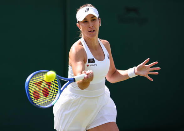 Belinda Bencic (SUI), Women s Singles, Wimbledon 2026 Grand Slam ITF ATP WTA AELTC London, Great Britain, July 3, 2026 Copyright: xJuergenxHasenkopfx