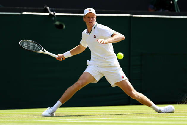 Jannik Sinner during his third round match Wimbledon Tennis Championships, Day 5, The All England Lawn Tennis and Croquet Club, London, UK - 03 Jul 2026London The All England Lawn Tennis and United Kingdom  Copyright: xKieranxMcManus Shutterstockx 16970351bz