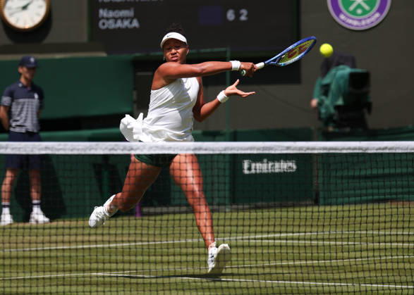 Naomi Osaka (JPN), Women s Singles, Wimbledon 2026 Grand Slam, ITF, ATP, WTA, AELTC, London, Great Britain, July 3, 2026 Copyright: xJuergenxHasenkopfx