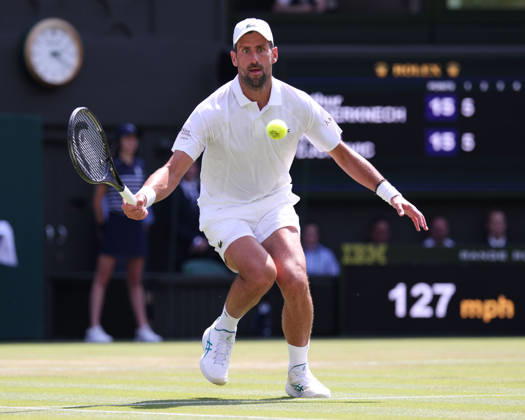 Novak Djokovic (SRB), Men s Singles, Wimbledon 2026 Grand Slam, ITF, ATP, WTA, AELTC, London, Great Britain, July 3, 2026 Copyright: xJuergenxHasenkopfx