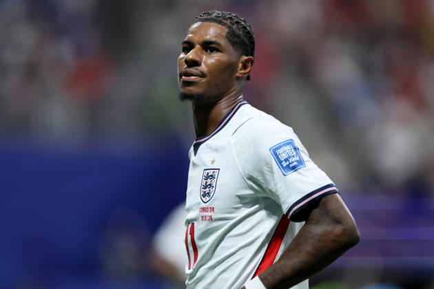 England v Congo DR: Round Of 32 - FIFA World Cup, WM, Weltmeisterschaft, Fussball 2026 Marcus Rashford of England in action during the FIFA World Cup 2026 Round Of 32 match between England and Congo DR at Atlanta Stadium on July 1, 2026 in Atlanta, United States. Atlanta Atlanta Stadium GA United States Copyright: xAllstarxPicturexLibraryxLtdx
