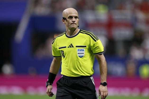 England v Congo DR: Round Of 32 - FIFA World Cup, WM, Weltmeisterschaft, Fussball 2026 Referee Adham Makhadmeh in action during the FIFA World Cup 2026 Round Of 32 match between England and Congo DR at Atlanta Stadium on July 1, 2026 in Atlanta, United States. Atlanta Atlanta Stadium GA United States Copyright: xAllstarxPicturexLibraryxLtdx