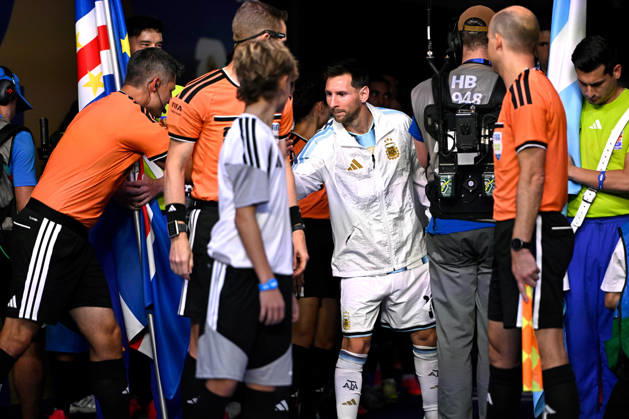 2026-07-04 Argentina v Cabo Verde - Round Of 32 - FIFA World Cup, WM, Weltmeisterschaft, Fussball 2026 MIAMI GARDENS, UNITED STATES - JULY 3: during the Round Of 32 - FIFA World Cup 2026 match between Argentina and Cabo Verde at Miami Stadium on July 3, 2026 in Miami Gardens, Florida. (Photo by Pablo Morano BSR Agency) Miami Gardens United States Content not available for redistribution in The Netherlands directly or indirectly through any third parties. Copyright: xBSRxAgencyx