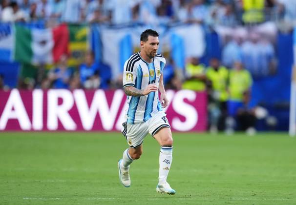 Argentina v Cape Verde - FIFA World Cup, WM, Weltmeisterschaft, Fussball 2026 - Round of 32 FLORIDA, USA - JULY 03: Lionel Messi of Argentina in action during the 2026 FIFA World Cup Round of 32 match between Argentina and Cape Verde at the Hard Rock Stadium (Miami Stadium) in Miami Gardens, Florida, United States on July 03, 2026. Jose Hernandez Anadolu Florida United States. Editorial use only. Please get in touch for any other usage.  Copyright: x2026xAnadoluxJosexHernandezx