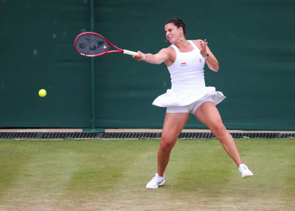 Emma Navarro (USA), Women s Singles, Wimbledon 2026 Grand Slam, ITF, ATP, WTA, AELTC, London, Great Britain, July 4, 2026 Copyright: xJuergenxHasenkopfx