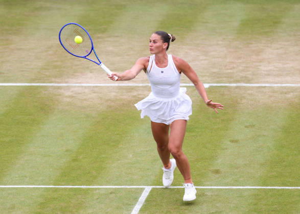 Marta Kostyuk (UKR), Women s Singles, Wimbledon 2026 Grand Slam ITF ATP WTA AELTC London, Great Britain, July 4, 2026 Copyright: xJuergenxHasenkopfx