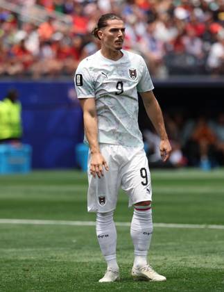 . - Spain v Austria, FIFA World Cup, WM, Weltmeisterschaft, Fussball 2026, Round Of 32, Los Angeles Stadium, Los Angeles, USA, 2nd July 2026. DC Photos Crystal Pix Marcel Sabitzer of Austria national team, Nationalteam - Spain v Austria, FIFA World Cup 2026, Round Of 32, Los Angeles Stadium, Los Angeles, USA, 2nd July 2026. DC Photos Crystal Pix Los Angeles Los Angeles Stadium United States Of America Copyright: xDCxPhotosx CP_Spain_Austria_020726_DC_19