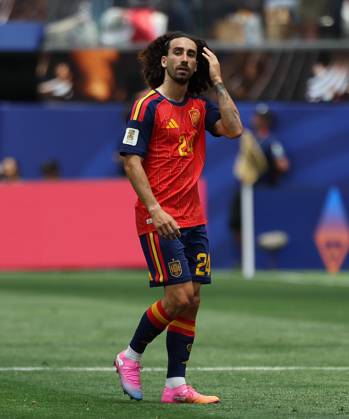 . - Spain v Austria, FIFA World Cup, WM, Weltmeisterschaft, Fussball 2026, Round Of 32, Los Angeles Stadium, Los Angeles, USA, 2nd July 2026. DC Photos Crystal Pix Marc Cucurella of Spain national team, Nationalteam - Spain v Austria, FIFA World Cup 2026, Round Of 32, Los Angeles Stadium, Los Angeles, USA, 2nd July 2026. DC Photos Crystal Pix Los Angeles Los Angeles Stadium United States Of America Copyright: xDCxPhotosx CP_Spain_Austria_020726_DC_25