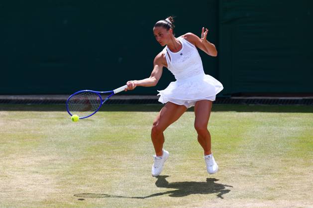 Marta Kostyuk during her fourt round match Wimbledon Tennis Championships, Day 8, The All England Lawn Tennis and Croquet Club, London, UK - 06 Jul 2026London The All England Lawn Tennis and United Kingdom  Copyright: xJamesxMarsh Shutterstockx 16978026a
