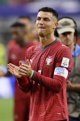 Portugal v Spain: Round of 16 - FIFA World Cup, WM, Weltmeisterschaft, Fussball 2026 Cristiano Ronaldo of Portugal in tears after the FIFA World Cup 2026 Round Of 16 match between Portugal and Spain at Dallas Stadium on July 6, 2026 in Arlington, United States. Arlington Dallas Stadium TX United States Copyright: xAllstarxPicturexLibraryxLtdx