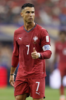 Portugal v Spain: Round of 16 - FIFA World Cup, WM, Weltmeisterschaft, Fussball 2026 Cristiano Ronaldo of Portugal with thumbs up during the FIFA World Cup 2026 Round Of 16 match between Portugal and Spain at Dallas Stadium on July 6, 2026 in Arlington, United States. Arlington Dallas Stadium TX United States Copyright: xAllstarxPicturexLibraryxLtdx
