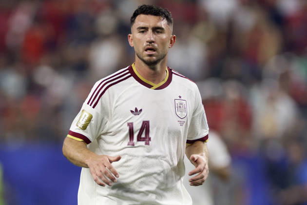 Portugal v Spain: Round of 16 - FIFA World Cup, WM, Weltmeisterschaft, Fussball 2026 Aymeric Laporte of Spain running during the FIFA World Cup 2026 Round Of 16 match between Portugal and Spain at Dallas Stadium on July 6, 2026 in Arlington, United States. Arlington Dallas Stadium TX United States Copyright: xAllstarxPicturexLibraryxLtdx