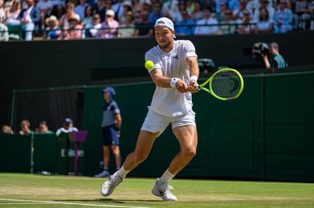 Tennis, Wimbledon, Tag 9, Jannik Sinner - Jan-Lennard Struff