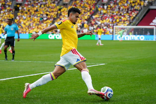 Canada Soccer 2026 FIFA World Cup, Round of 16: Switzerland vs. Colombia at BC Place, Vancouver; Luis Diaz, Luis Diaz, Colombia 7 Copyright: xJOERANxSTEINSIEKx