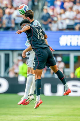 July 6, 2026, Seattle, Washington, USA: United States of America defender Alex Freeman (16) during the match between USA and Belgium in the World Cup 2026 at Seattle Stadium, Seattle, Washington Seattle USA - ZUMAj111 20260706_zsp_j111_086 Copyright: xTomxJonesx