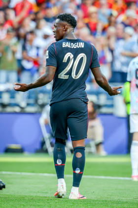 July 6, 2026, Seattle, Washington, USA: United States of America forward Folarin Balogun (20) during the match between USA and Belgium in the World Cup 2026 at Seattle Stadium, Seattle, Washington Seattle USA - ZUMAj111 20260706_zsp_j111_036 Copyright: xTomxJonesx