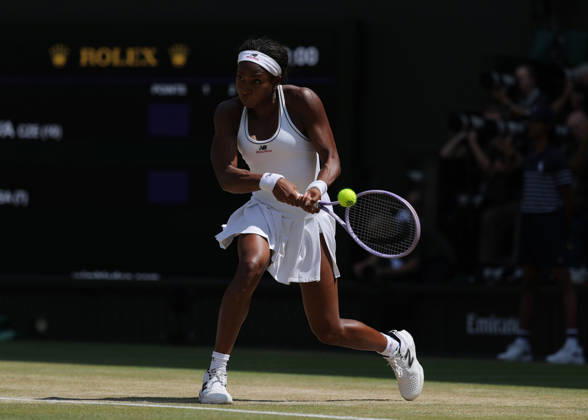 Tennis, Wimbledon, Tag 11, Karolina Muchova - Coco Gauff