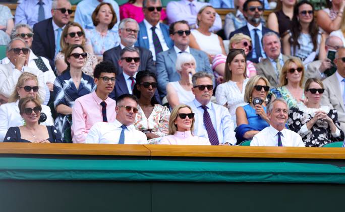 Tennis, Wimbledon, Tag 11, Prominente Gäste