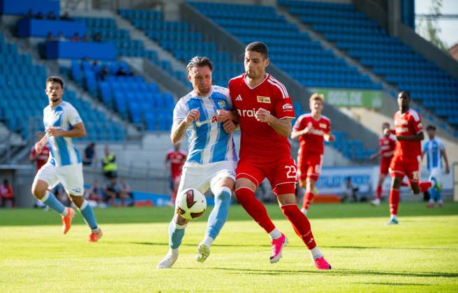 Football, friendly match, Chemnitzer FC v 1. FC Union Berlin