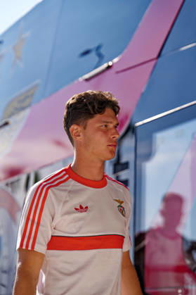 RECORD DATE NOT STATED Trofeu do Algarve 25th Anniversary - SL Benfica vs CR Flamengo, Estadio do Algarve, Portugal. Estadio do Algarve, Portugal. 11 July 2026. 10 Georgiy Sudakov of SL Benfica arriving at the SL Benfica v CR Flamengo football match for the Algarve Trophy 25th Anniversary. Credit: Nuno Pires Veloso Morse Images. Copyright: xx