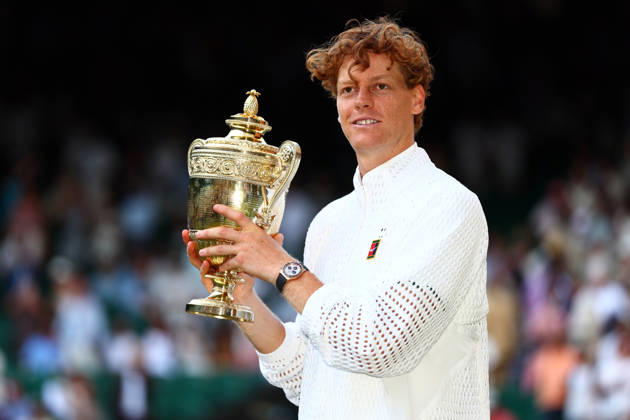 Tennis, Wimbledon, Finale der Männer, Sieger Jannik Sinner
