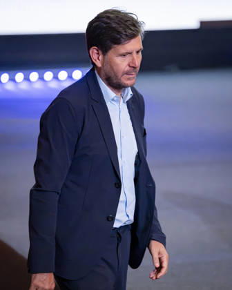 Morten Hjulmand unveiling as new player of Atletico de Madrid Mateu Alemany is seen during the unveiling of Morten Hjulmand as new player of Atletico de Madrid at Estadio Riyadh Air Metropolitano on July 13, 2026 in Madrid, Spain. Madrid Estadio Riyadh Air Metropolitano Madrid Spain Copyright: xAlbertoxGardinx AGardin_20260713_Foot_Atl_Morten Hjulmand_0010