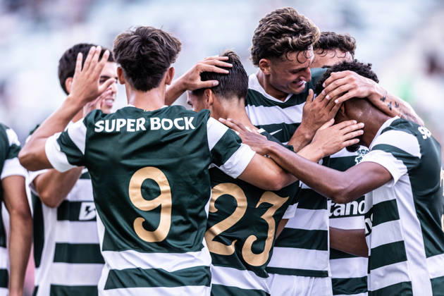 July 14, 2026, Faro, Faro, Portugal: Daniel Braganca of Sporting Clube de Portugal celebrates scoring his sides fourth goal of the match during the Pre-Season Firiendly match between Sporting CP and Celtic FC at Estadio do Algarve in Faro on July 14, 2026 Sporting CP X Celtic FC - Pre-Season Friendly Desafios Betano - ZUMAg283 20260714_zsp_g283_032 Copyright: xJoaoxGregoriox