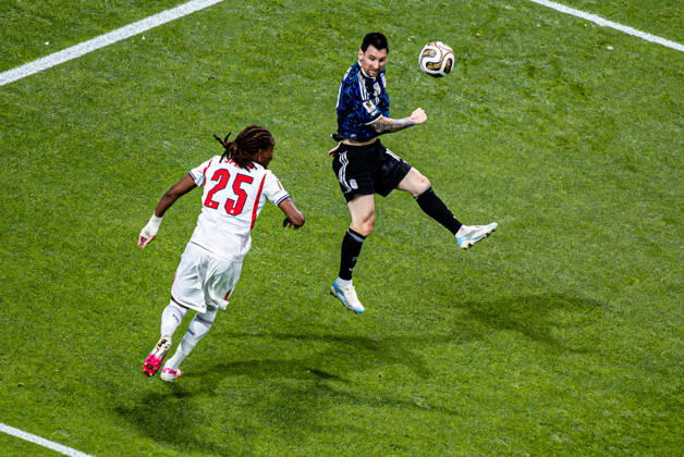 England vs Argentina ATLANTA, GE - 15.07.2026: ENGLAND VS ARGENTINA - Lionel Messi, during the match between Argentina and England, valid for the semi-final of the 2026 FIFA World Cup, WM, Weltmeisterschaft, Fussball held at Mercedes-Benz Stadium, in Atlanta, Georgia, United States, this Wednesday (15). (Photo: Danilo Fernandes Fotoarena) x2985119x  DaniloxFernandes