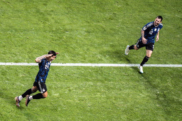 England vs Argentina ATLANTA, GE - 15.07.2026: ENGLAND VS ARGENTINA - Enzo Fernandez, during the match between Argentina and England, valid for the semi-final of the 2026 FIFA World Cup, WM, Weltmeisterschaft, Fussball held at Mercedes-Benz Stadium, in Atlanta, Georgia, United States, this Wednesday (15). (Photo: Danilo Fernandes Fotoarena) x2985476x  DaniloxFernandes