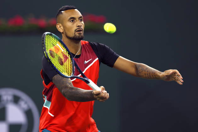 Tennis-Star Nick Kyrgios wegen positivem Kokain-Test gesperrt, Archivbilder