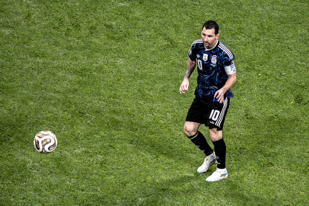 England vs Argentina ATLANTA, GE - 15.07.2026: ENGLAND VS ARGENTINA - Lionel Messi, during the match between Argentina and England, valid for the semi-final of the 2026 FIFA World Cup, WM, Weltmeisterschaft, Fussball held at Mercedes-Benz Stadium, in Atlanta, Georgia, United States, this Wednesday (15). (Photo: Danilo Fernandes Fotoarena) x2985568x  DaniloxFernandes