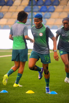 IKENNE, NIGERIA - JUNE 8: Rasheedat Ajibade, Nigeria during the International Friendly, Länderspiel, Nationalmannschaft match between Senegal and Nigeria women at Remo Stadium on June 8, 2026 in Ikenne, Nigeria. Photo by Segun Ogunfeyitimi. Copyright: xShengolpixsx