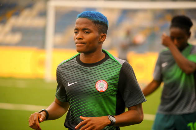 IKENNE, NIGERIA - JUNE 8: Rasheedat Ajibade, Nigeria during the International Friendly, Länderspiel, Nationalmannschaft match between Senegal and Nigeria women at Remo Stadium on June 8, 2026 in Ikenne, Nigeria. Photo by Segun Ogunfeyitimi. Copyright: xShengolpixsx